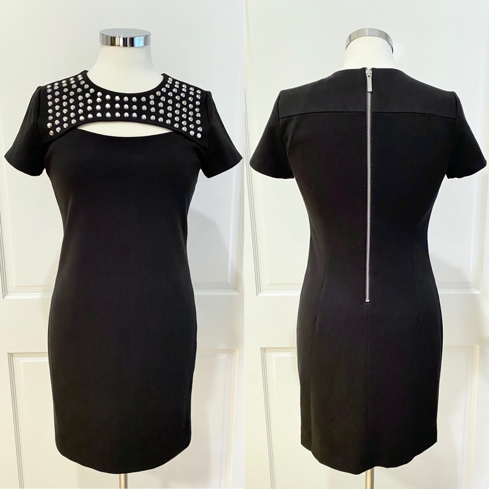 Michael Kors NEW Black Studded Dress Size 6